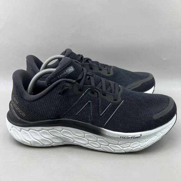 New Balance Fresh Foam X Kaiha Road Shoes Men Size 12 D Black Running Sneakers - Picture 1 of 9